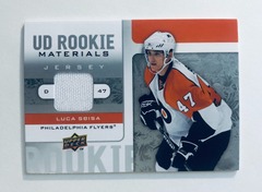 2008-09 Upper Deck UD Rookie Materials Luca Sbisa #RM-LS